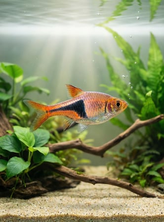 سمكة Harlequin Rasbora