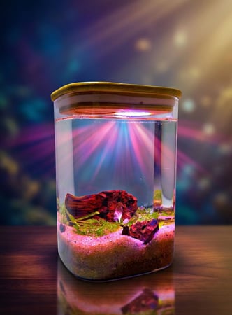 حوض ميني أمازون  نظام بيئي مصغر جاهز