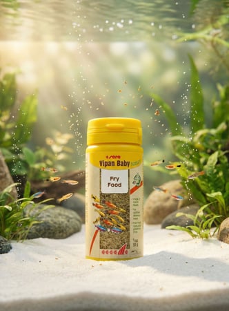 طعام زريعة الأسماك سيرا فيبان بيبي نيتشر