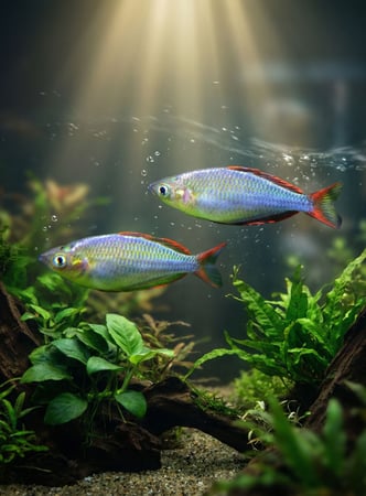 سمكة Rainbow Dwarf Tetra