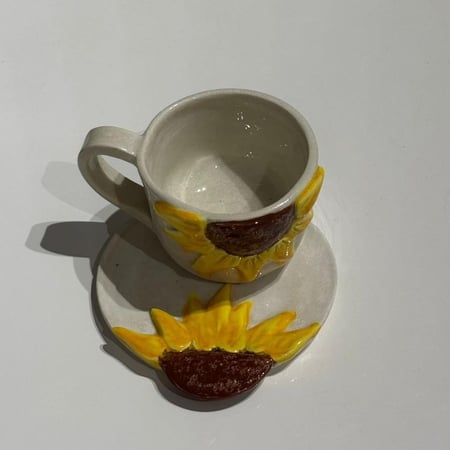 كوب زهرة دوار الشمس