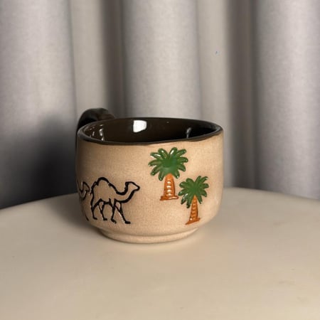 كوب مع مسكه سعودي