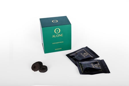 بخور عود الزعفران  -40جرام | OUD SAFFRON