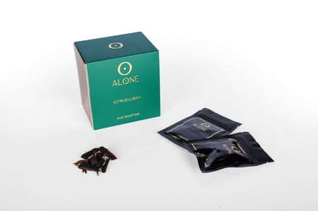 بخور لوبان سيتروس عود معطر  -40جرام | Citrus Luban Oud Muattar