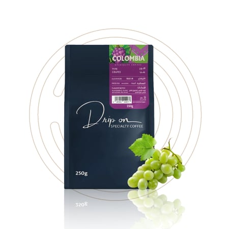 دريب اون Drip on - عنب كولومبيا 250 جرام
