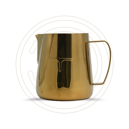 تاش إناء تبخير الحليب ذهبي 380 مل
