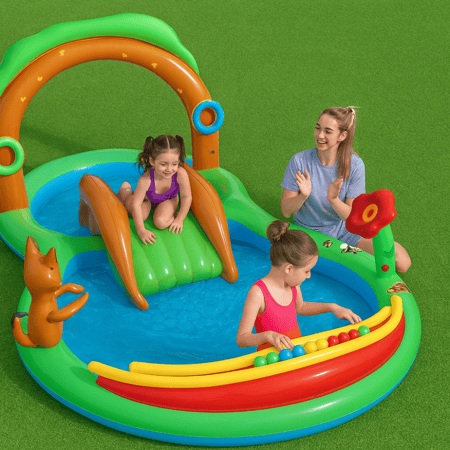 مركز ألعاب بتصميم غابة من بيست واي 2.95 × 1.99 × 1.30 متر 26-53093