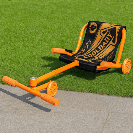 لعبة ايزي رولر بكرسي قماش من ويف رولر كول بيبي، برتقالي