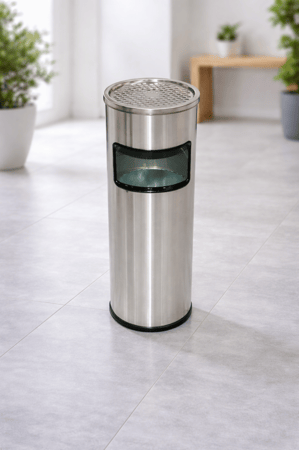 سلة مهملات أناقة عملية بلمسة احترافيه