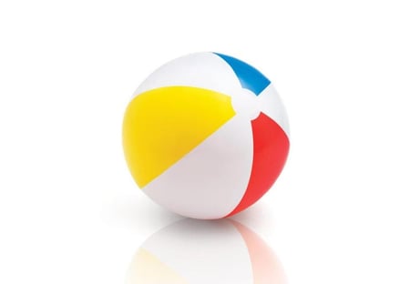 Intex - انتكس 59020 كرة شاطىء لامعة ٦٠سم