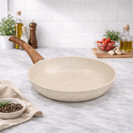 مقلاة مثالية لكل وصفاتك… خفيفة، أنيقة،  مقاس 28سم