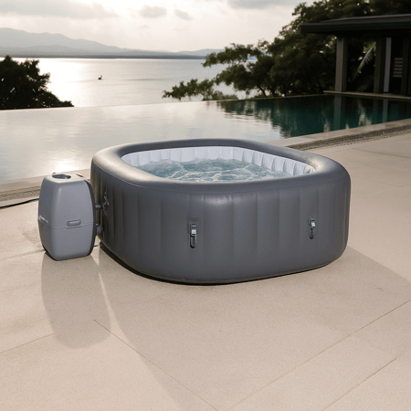 حوض سباحة من بست واي لاي-زد سبا 1.80 متر × 1.80 متر × 66 سم ايبيزا ايرجيت