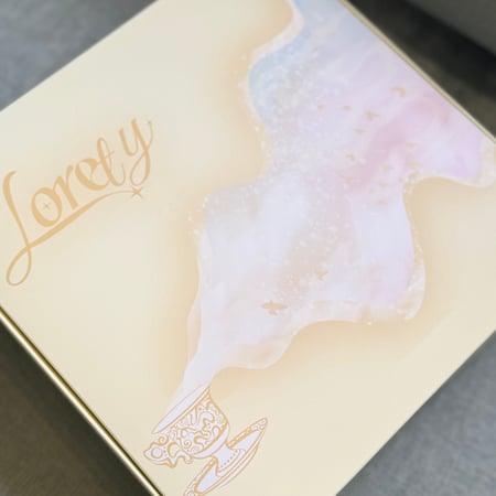 توزيعات العيد 14 ظرف قهوة بثيم العيد المميز