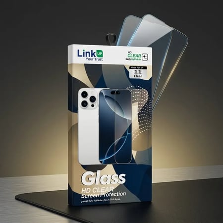 زجاج حماية شاشة HD Clear مقاوم للخدش والصدمات