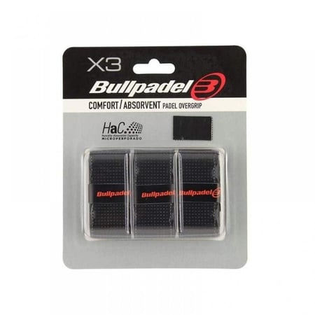 Bullpadel Comfort Absorbent Overgrips 3 Units