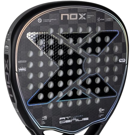 Nox AT10 Genius Attack 18K Padel Racket - Luxury Series