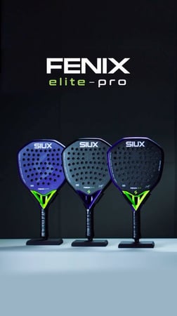 Siux Leo Augsburger Fenix Pro Black 2026 Padel Racket
