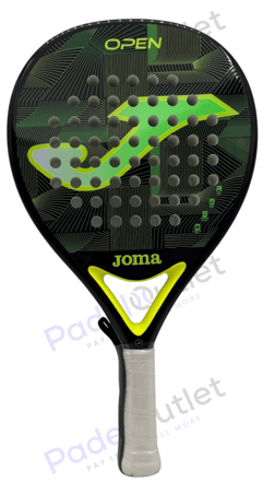 USED - Joma Padel Racket Open Green Fluorescent