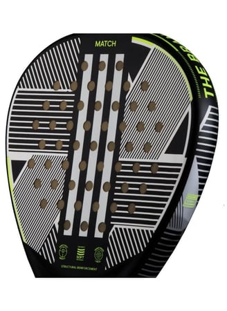 Adidas Match 3.3 Racket Black Lime 2024