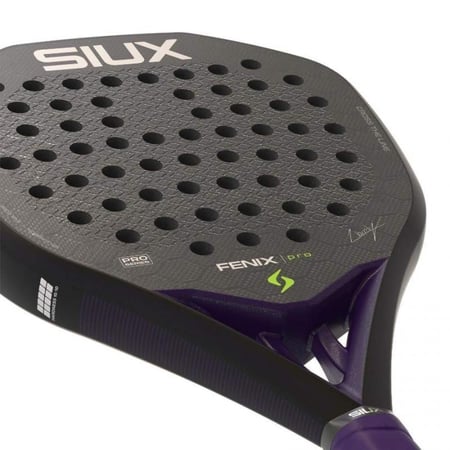 Siux Leo Augsburger Fenix Pro Black 2026 Padel Racket