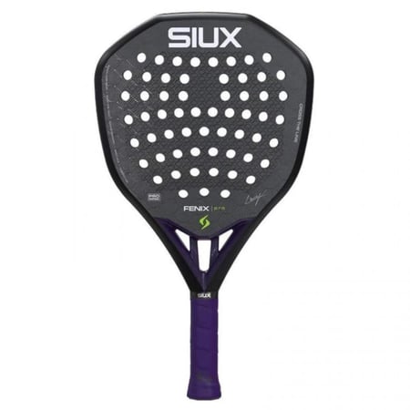 Siux Leo Augsburger Fenix Pro Black 2026 Padel Racket