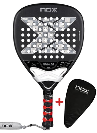Nox AT10 Luxury Genius ATTACK 18K Alum 2026 by Agustin Tapia Padel Racket