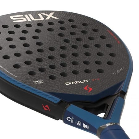 Siux Tino Libaak Diablo Pro 2026 Royal Blue Padel Racket