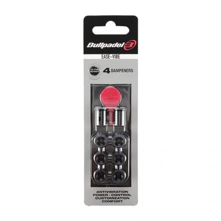 Bullpadel Ease Vibe Black Anti-Vibration Dampener