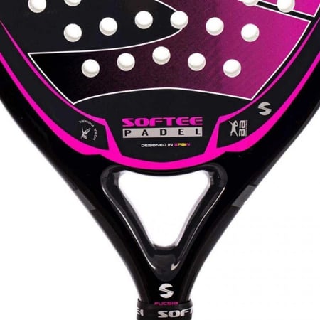 Softee Pro Master Evolution Fuchsia Padel Racket
