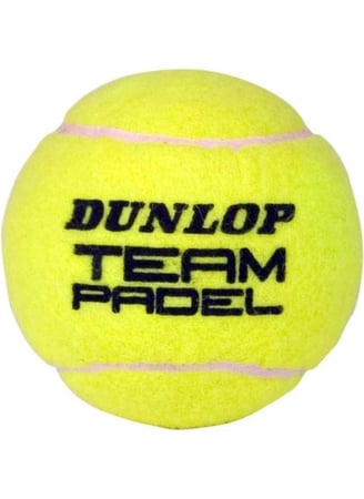 Dunlop Team Padel Balls (3 balls)