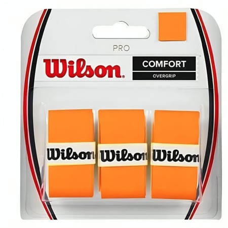 Wilson Pro Overgrips (3-Pack, Orange)
