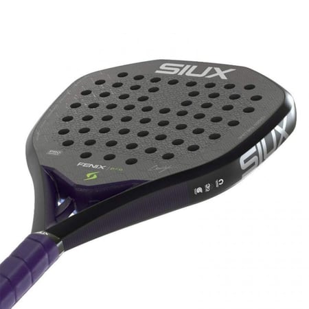 Siux Leo Augsburger Fenix Pro Black 2026 Padel Racket