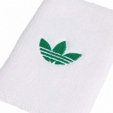 Adidas Originals Long Wristbands White/Green 2-Pack