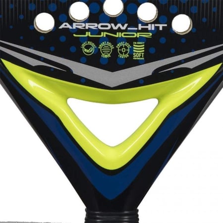 Adidas Arrow Hit Junior White/Blue 2026 Padel Racket