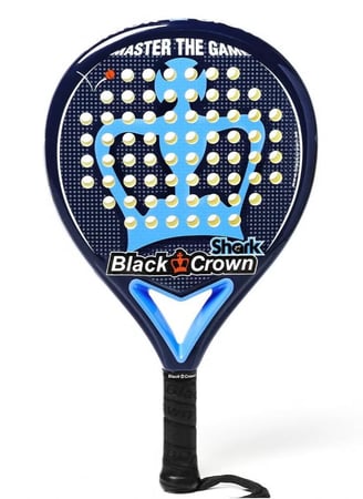 مضرب بادل شارك من بلاك كراون, Black Crown Shark Padel Racket