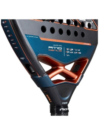 Agustin Tapia AT10 Luxury Genius Attack 18K 2025 Nox Padel Racket