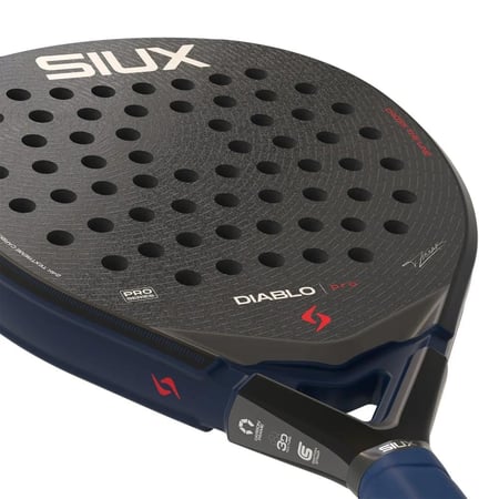 Siux Tino Libaak Diablo Pro 2026 Night Blue Padel Racket