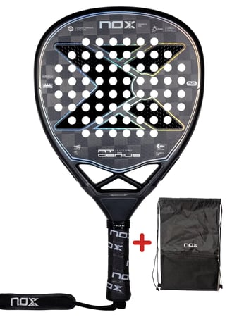 Nox AT10 Genius Attack 18K Padel Racket - Luxury Series