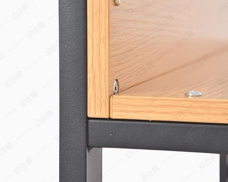 رفوف خشب 4 رف ارتفاع  145 سم