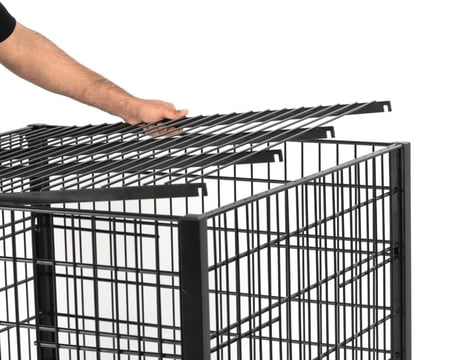 سلة تخزين استوكات شبك متحركة