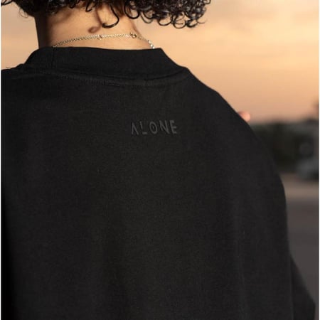 تيشيرت اوفر سايز اسود