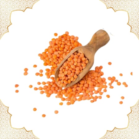 عدس احمر 1 كيلو