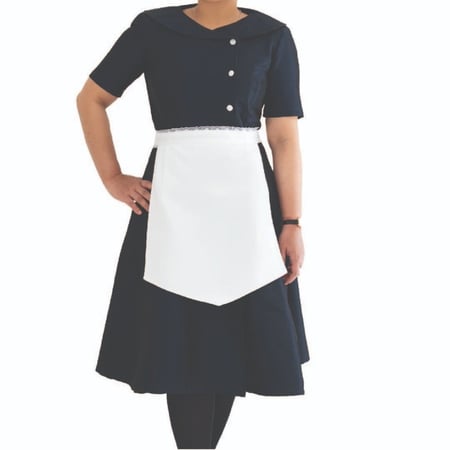 فستان عاملات ساندي – كحلي | عودي