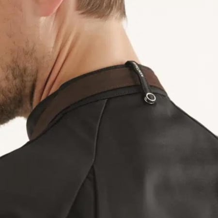 جاكيت شيف أسود – تصميم خفيف – من مجموعة Kenteur الدنماركية