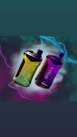 شيشة مزاج 20000 سحبة باشن فروت  Mazaj Shisha 20000 PUFFS Passion Frui