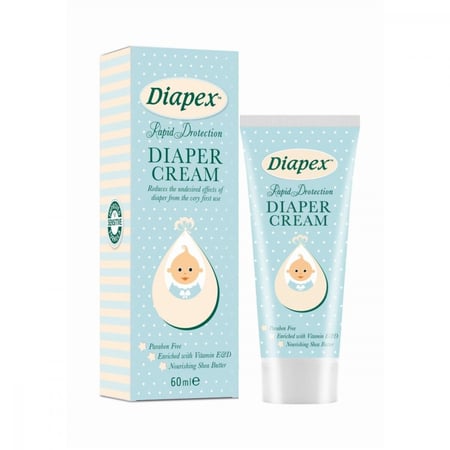 ديابكس كريم علاج الطفح الجلدي والتهابات الحفاضات عند الأطفال - 60 مل