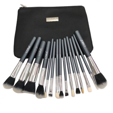 فرش مكياج مع شنطة انيقه