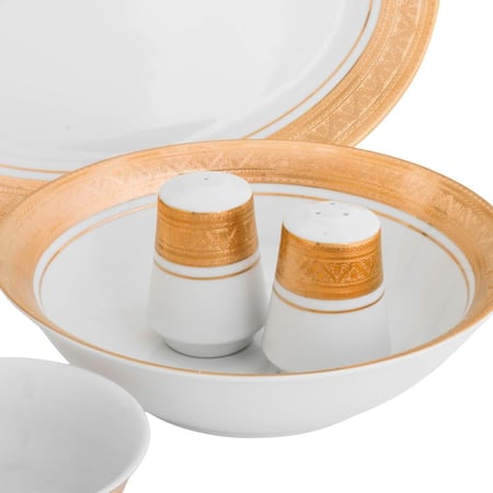طقم عشاء ريتشفاين من البورسلين 32 قطعة لـ 6 أشخاص