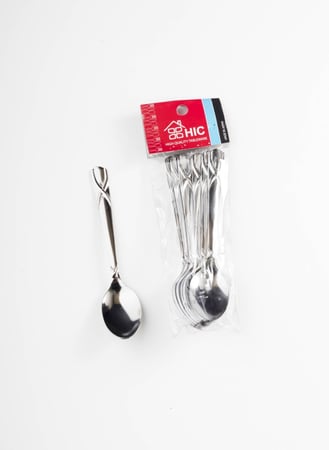 طقم ملاعق حلا ستيل ياباني 12 قطعة