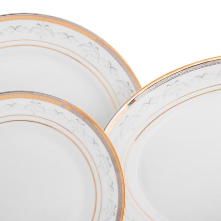 طقم عشاء ريتشفاين من البورسلين 32 قطعة لـ 6 أشخاص